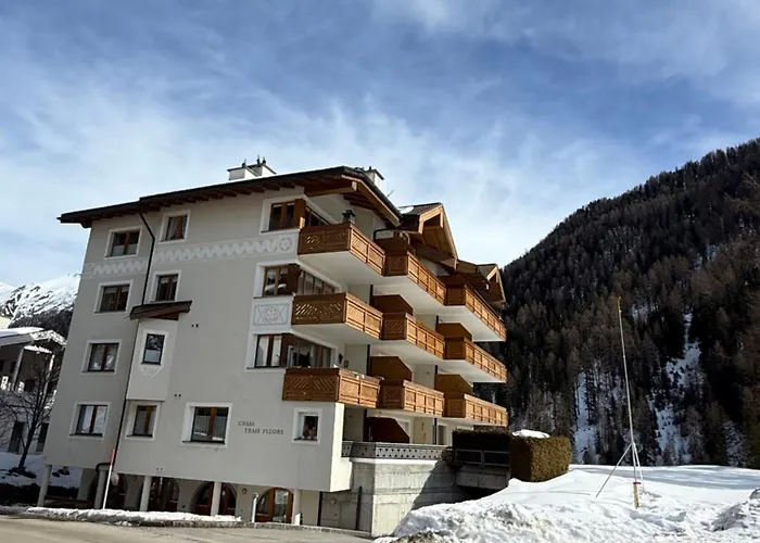 Daire Trais Fluors Samnaun-compatsch Samnaun